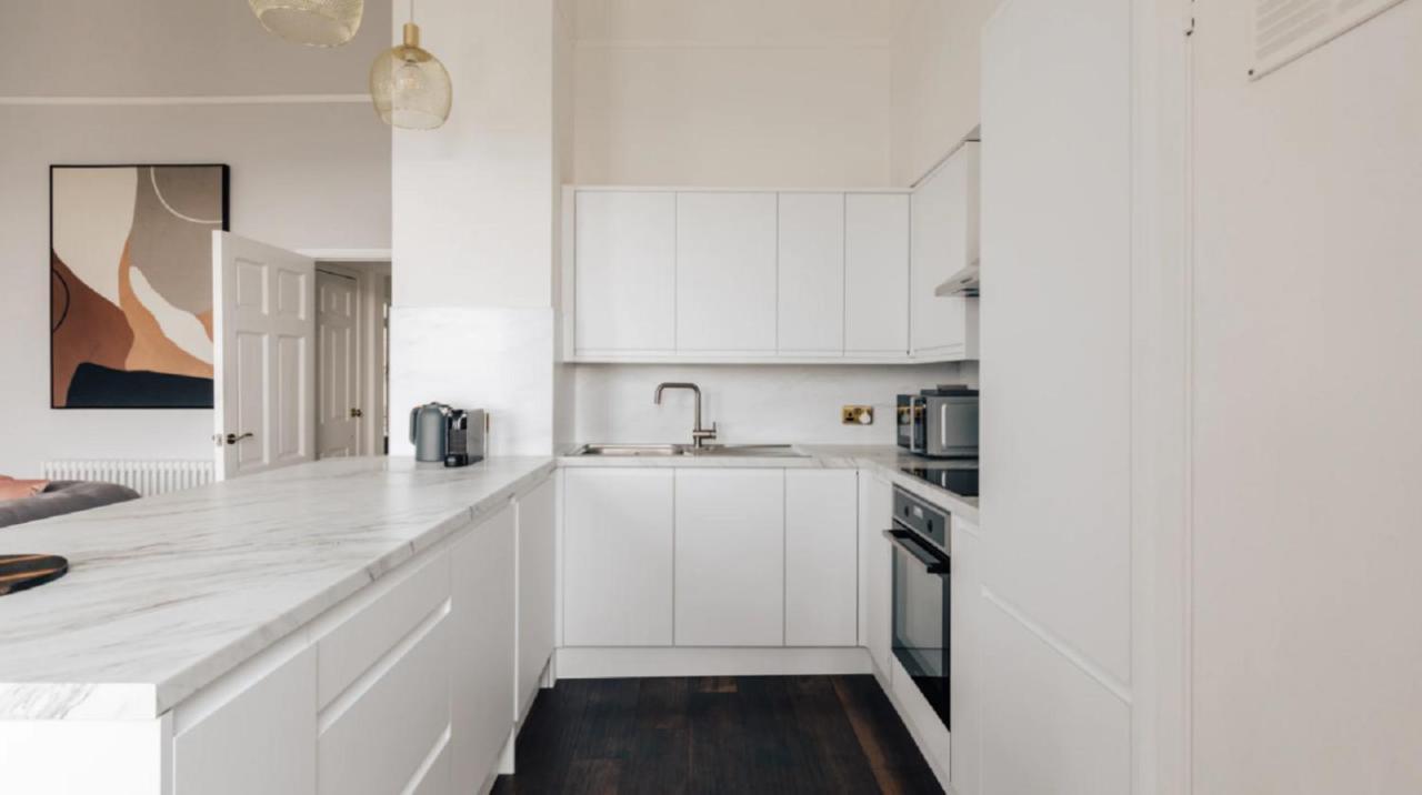 The Portland Apartment - Georgian Building With Parking Bath Exterior foto